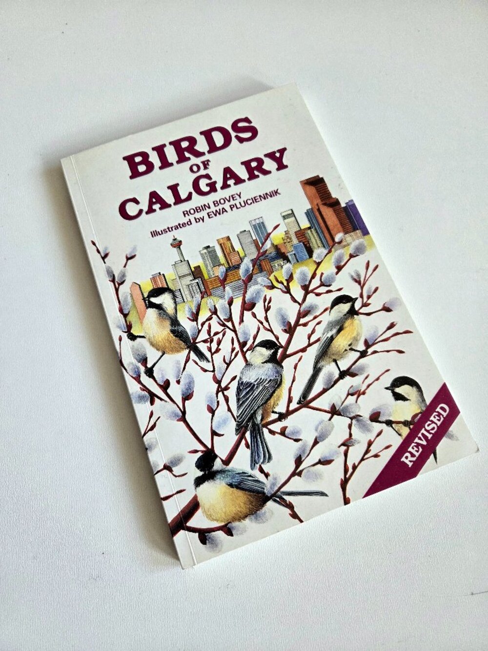 Birds of Calgary vintage book 1988 by Robin Bovey